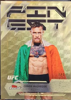 Conor McGregor [Superfractor] #242 2025 Topps Finest Ufc Ufc