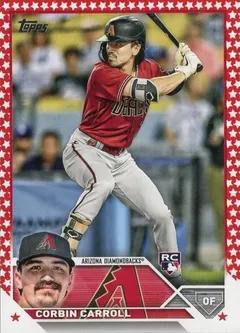Corbin Carroll [Independence Day] #401 2023 Topps Baseball