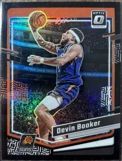 Devin Booker [Black] #44 2023 Panini Donruss Optic Basketball