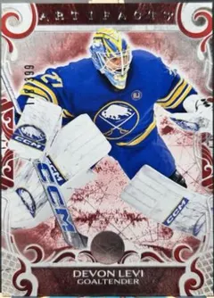 Devon Levi [Ruby] #101 2024 Upper Deck Artifacts Hockey