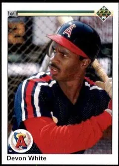 Devon White #129 1990 Upper Deck Baseball
