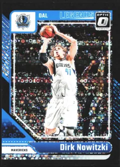 Dirk Nowitzki [Fast Break Black] #247 2024 Panini Donruss Optic Basketball