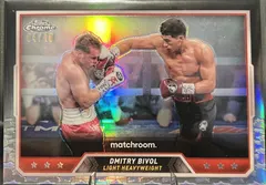 Dmitry Bivol [Black Refractor] #43 2024 Topps Chrome Boxing