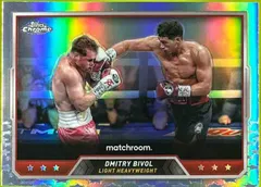 Dmitry Bivol [Refractor] #43 2024 Topps Chrome Boxing