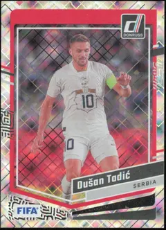 Dusan Tadic [Diamond] #49 2023 Panini Donruss Soccer