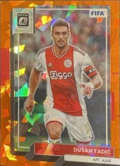 Dusan Tadic [Optic Orange Ice] #139 2022 Panini Donruss Soccer