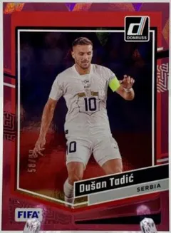 Dusan Tadic [Pink Cubic] #49 2023 Panini Donruss Soccer