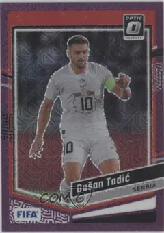 Dusan Tadic [Purple Mojo Optic] #49 2023 Panini Donruss Soccer