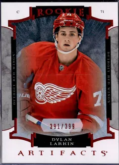 Dylan Larkin [Ruby] #189 2015 Upper Deck Artifacts Hockey