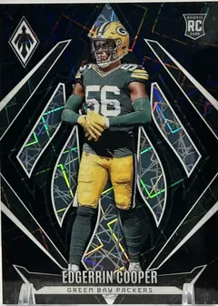 Edgerrin Cooper [Black Lazer] #181 2024 Panini Phoenix Football