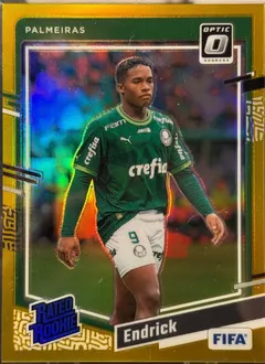 Endrick [Gold Optic] #176 2023 Panini Donruss Soccer