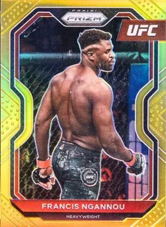 Francis Ngannou [Gold] #52 2021 Panini Prizm Ufc Ufc