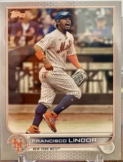 Francisco Lindor [Platinum] #450 2022 Topps Baseball