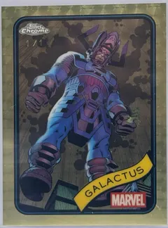 Galactus [SuperFractor] #150 2025 Topps Chrome Marvel