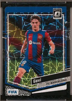Gavi [Black Optic] #112 2023 Panini Donruss Soccer