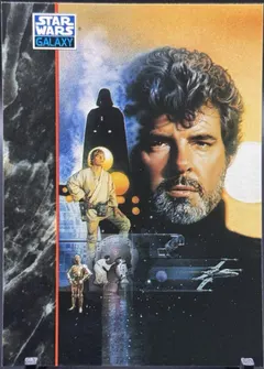 George Lucas #2 1993 Topps Galaxy Star Wars