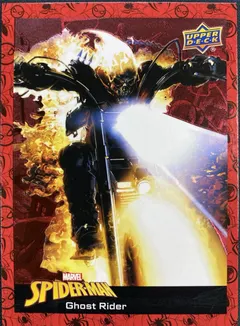 Ghost Rider [Red] #48 2024 Upper Deck Spider Man Marvel