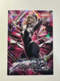 Ghost-Spider [Padparadscha] #SS-2 2025 Topps Chrome Sapphire Selections Marvel