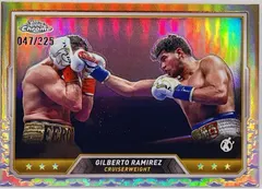Gilberto Ramirez [Bronze Refractor] #86 2024 Topps Chrome Boxing
