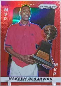 Hakeem Olajuwon [Red] #297 2024 Panini Prizm Deca Basketball