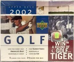 Hobby Box 2002 Upper Deck Golf