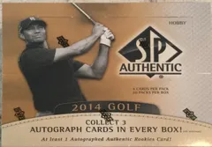 Hobby Box 2014 Sp Authentic Golf