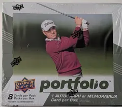 Hobby Box 2024 Upper Deck Portfolio Golf