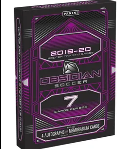 Hobby Box 2019 Panini Obsidian Soccer