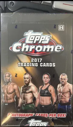 Hobby Box 2017 Topps Ufc Chrome Ufc