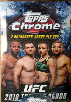 Hobby Box 2018 Topps Ufc Chrome Ufc