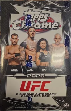 Hobby Box 2026 Topps Chrome Ufc Ufc