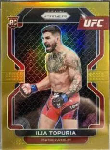 Ilia Topuria [Gold] #115 2022 Panini Prizm Ufc Ufc