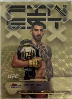 Ilia Topuria [Superfractor] #43 2025 Topps Finest Ufc Ufc