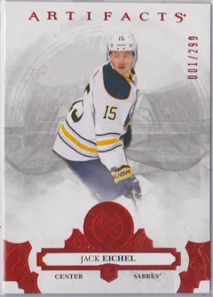 Jack Eichel [Ruby] #61 2017 Upper Deck Artifacts Hockey