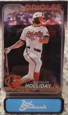Jackson Holliday [Clear] #US50 2024 Topps Update Baseball