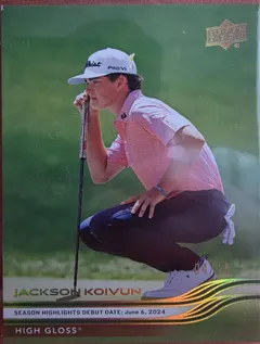 Jackson Koivun [High Gloss] #90 2026 Upper Deck Golf