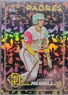 Jackson Merrill [Black Cat] #US210 2024 Topps Update Baseball