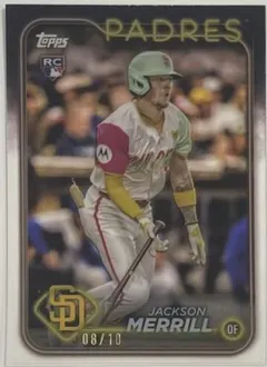 Jackson Merrill [Clear] #US210 2024 Topps Update Baseball