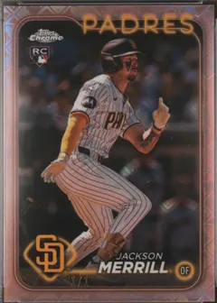 Jackson Merrill [Logofractor Superfractor] #207 2024 Topps Chrome Baseball