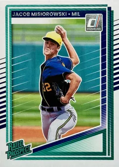 Jacob Misiorowski #128 2025 Panini Donruss Baseball