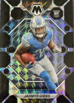 Jahmyr Gibbs [Black] #324 2023 Panini Mosaic Football