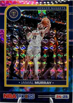 Jamal Murray [Nebula Prizm Premium] #55 2024 Panini Nba Hoops Basketball