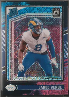Jared Verse [Nebula] #242 2024 Panini Donruss Optic Football