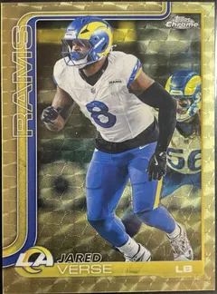Jared Verse [SuperFractor] #173 2025 Topps Chrome Football