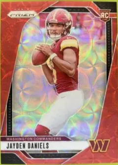 Jayden Daniels [Choice Red] #347 2024 Panini Prizm Football