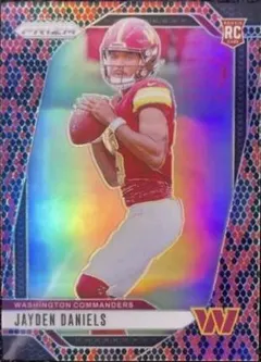 Jayden Daniels [Snakeskin] #347 2024 Panini Prizm Football