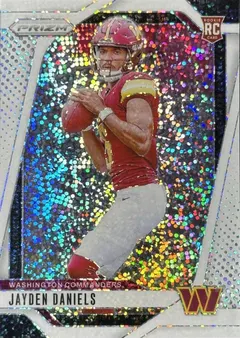Jayden Daniels [White Sparkle] #347 2024 Panini Prizm Football