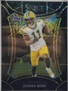 Jayden Reed [Black Prizm] #434 2023 Panini Select Football