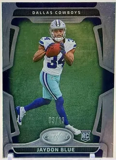 Jaydon Blue [Silver Mirror] #199 2025 Panini Certified Football