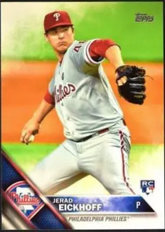 Jerad Eickhoff #2 2016 Topps Baseball